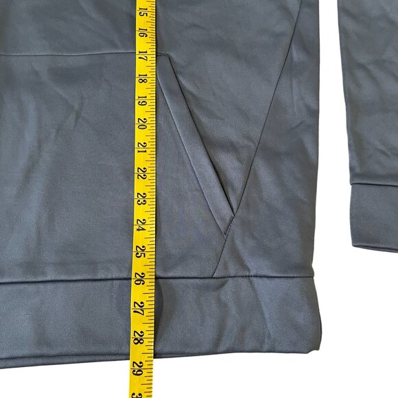 Under Armour Hoodie Men's Size Large Loose Fit Gray Sweatshirt - New - Picture 4 of 5